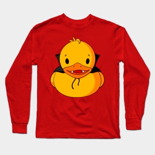 Vampire Rubber Duck Long Sleeve T-Shirt